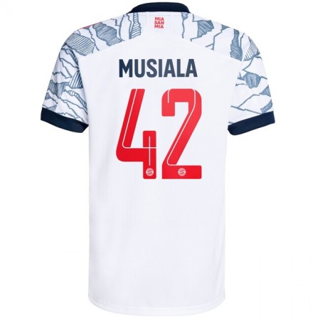  FC Bayern München Jamal Musiala 42 Voetbalshirts Third 2021-22